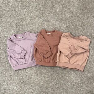H&M Sweatshirts set of 3